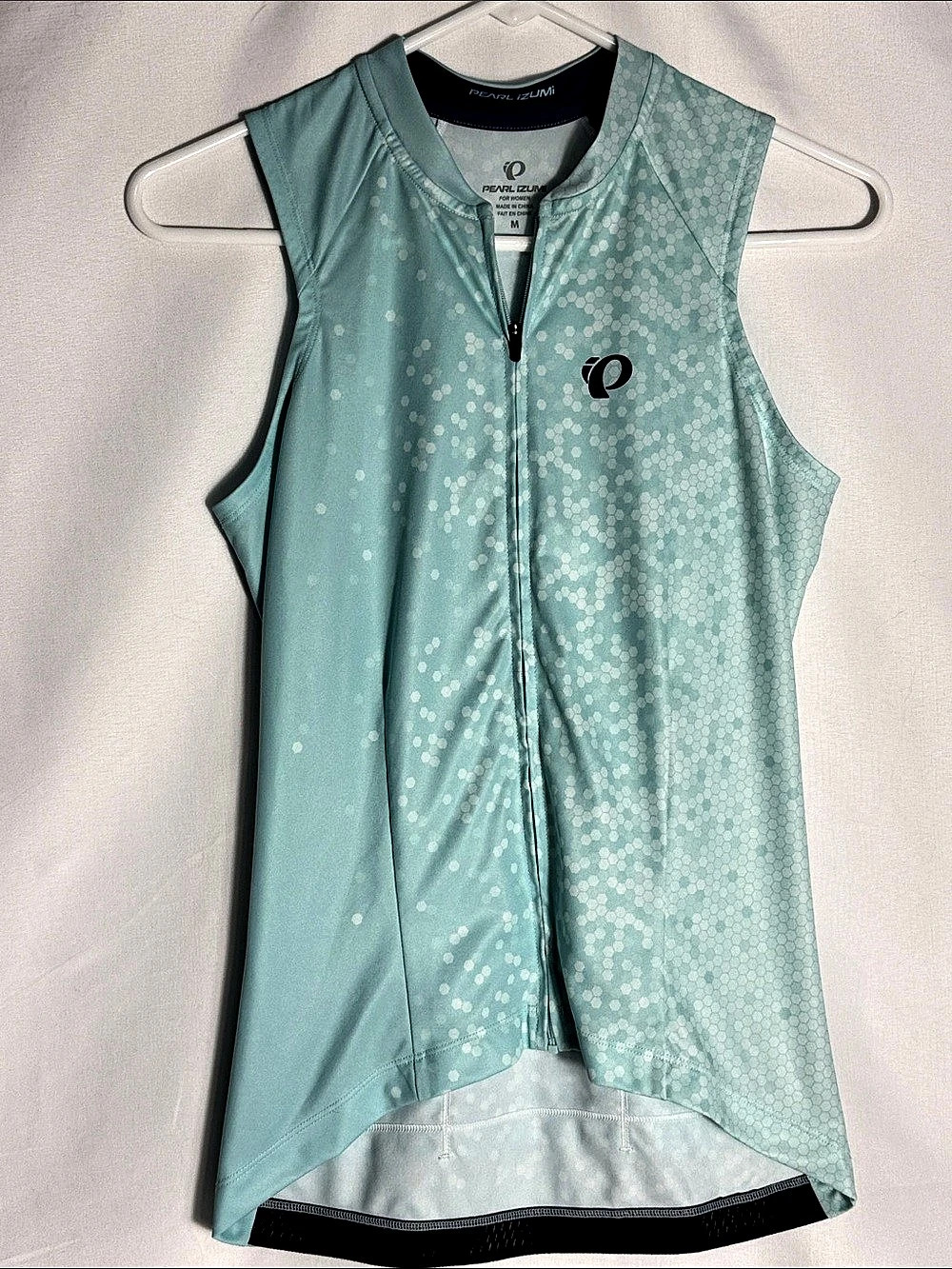 Pearl Izumi Sleeveless Cycling Jersey in Mint